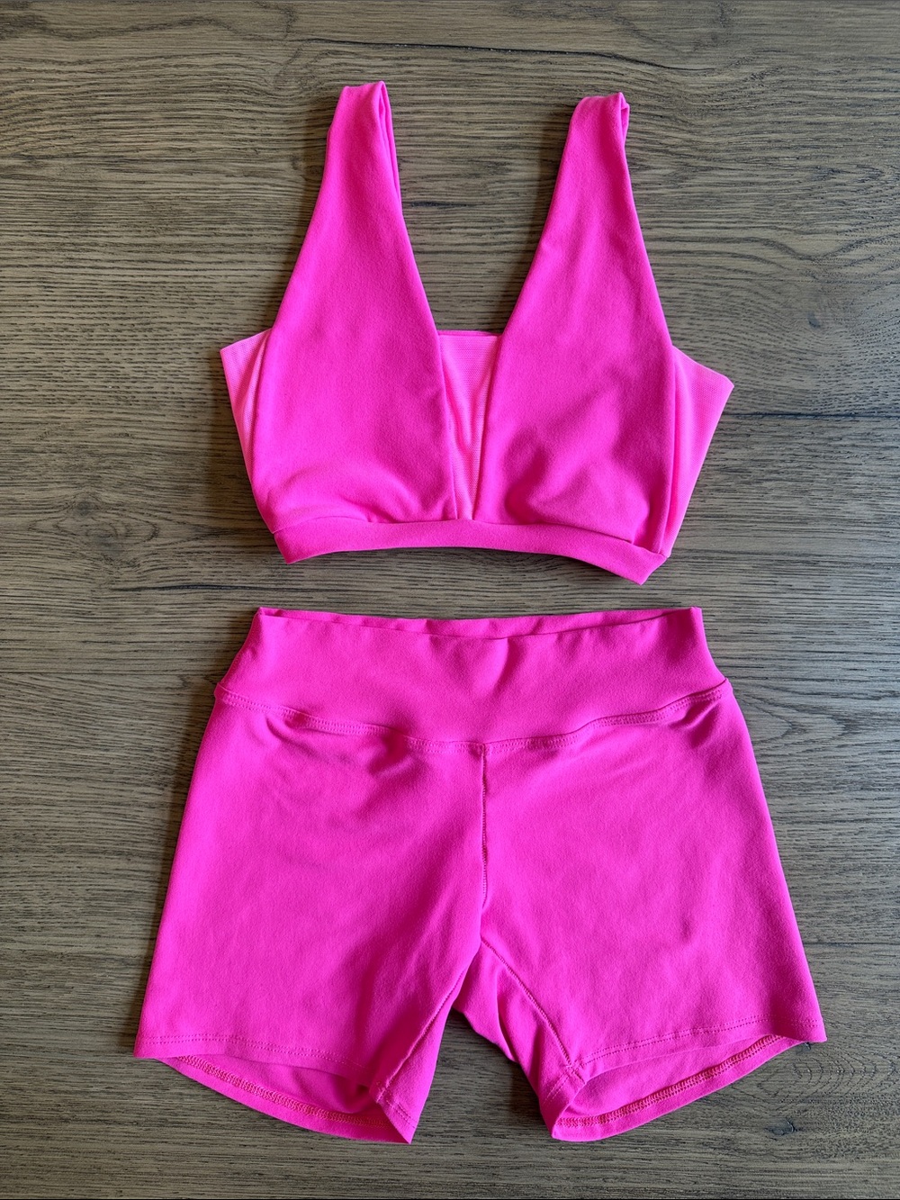 Girls Hot Pink Dance Two-Piece Set